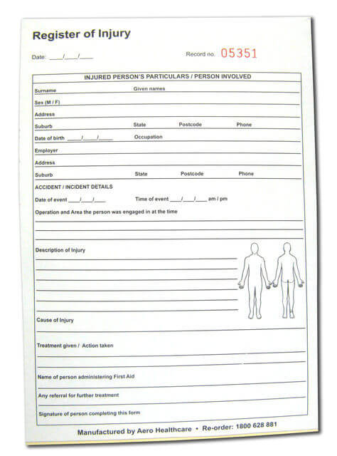 Patient Care Record (Pad 25)