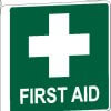 First Aid Signs Wall Poly