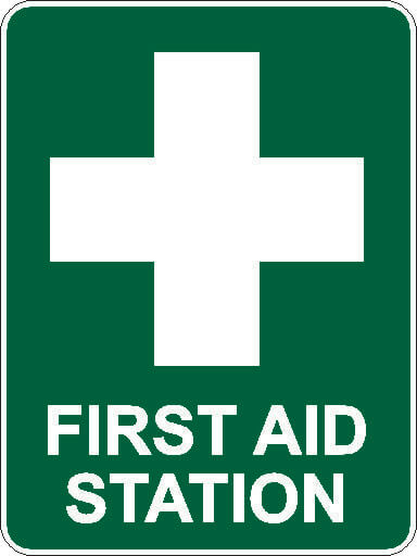 First Aid Sign