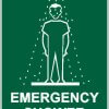 Emergency Shower Sign