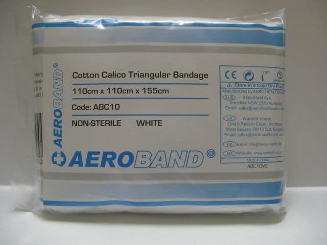 Bandage Triangular Calico Box