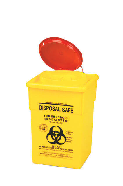 Sharps Container 2 Litre