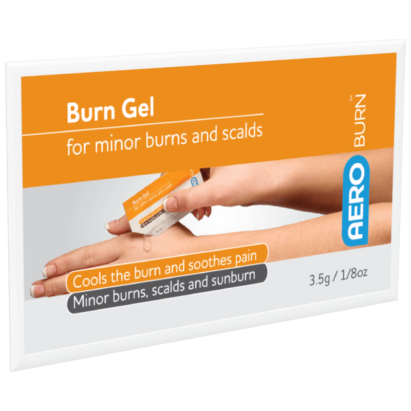 Burn Gel 3.5g Packet 50 First Aid Kits and Supplies for Home and