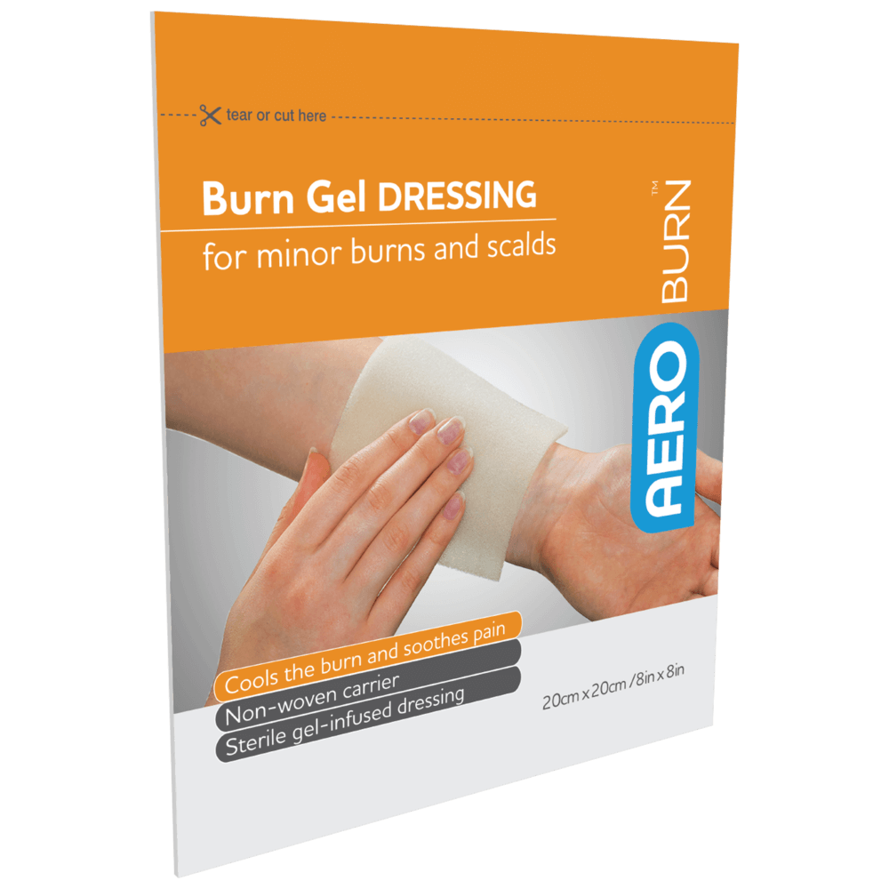 Burn Gel Dressing 20cm x 20cm (Pkt 12)