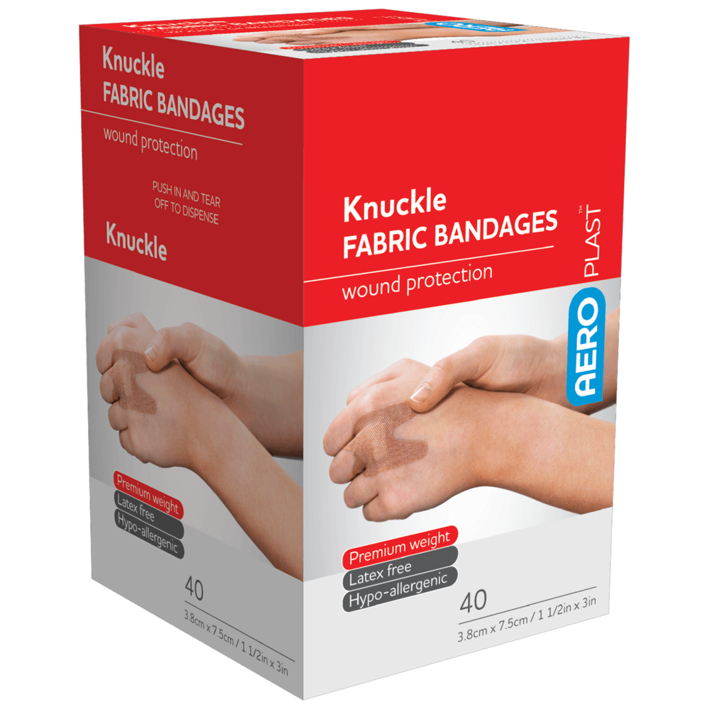 Fabric Plasters Knuckle 40