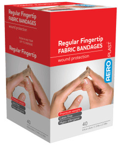 Fabric Plasters Fingertip 40