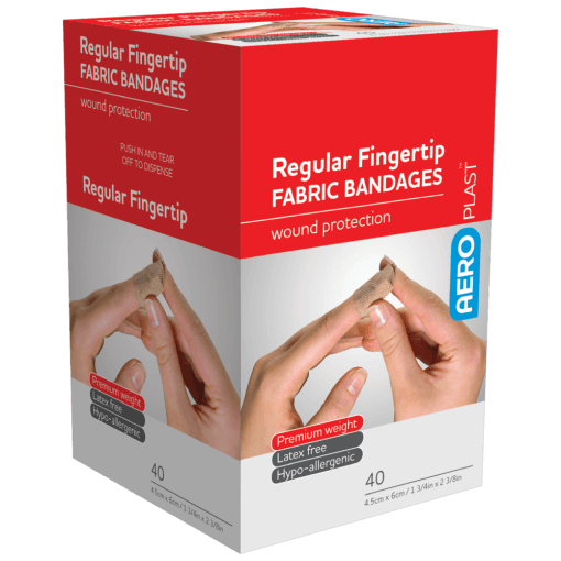 Fabric Plasters Fingertip 40