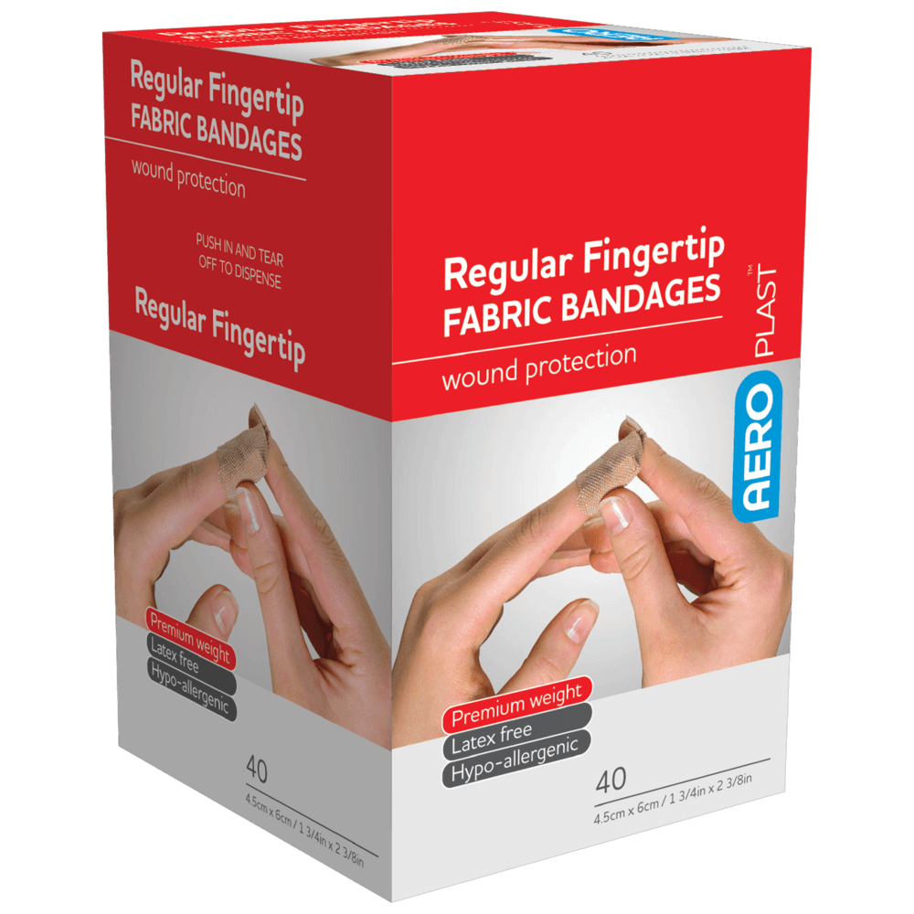 Fabric Plasters Fingertip 40