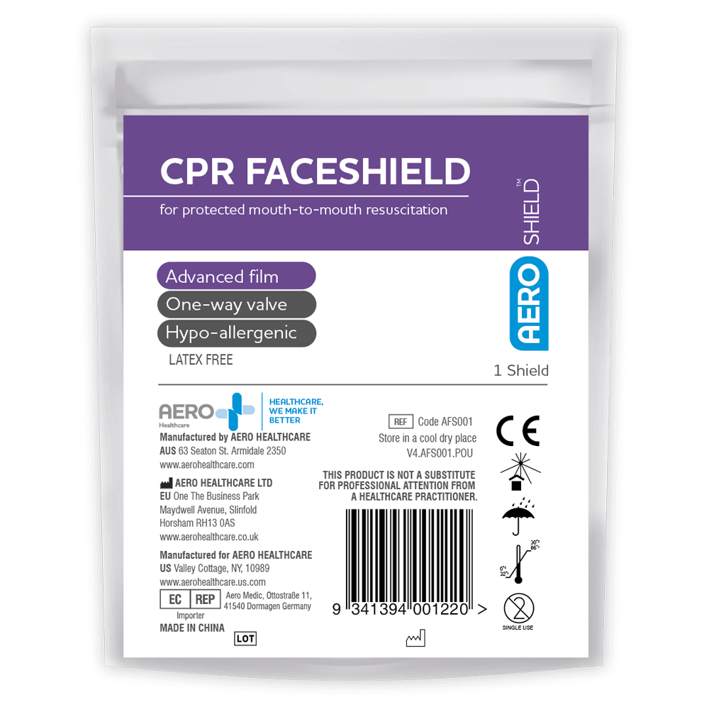 CPR Face Shield Box 50