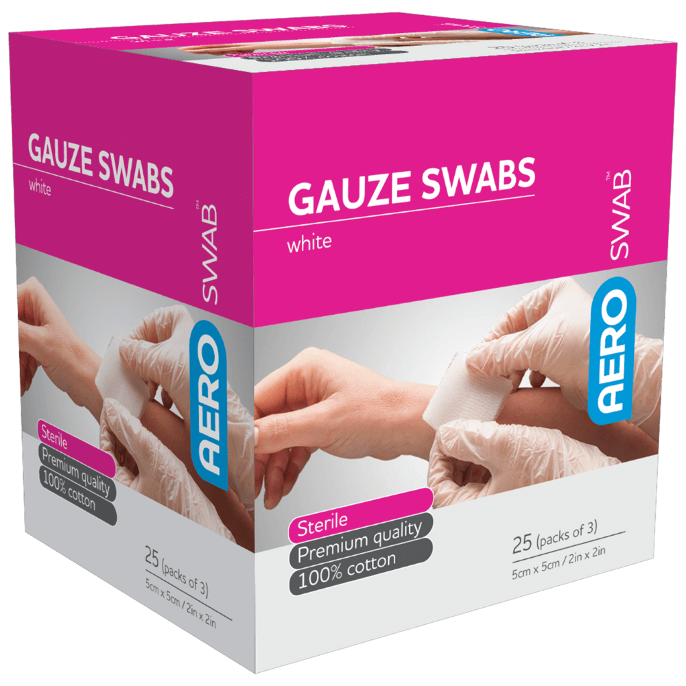 Gauze Swabs 5cm x 5cm Packet 3