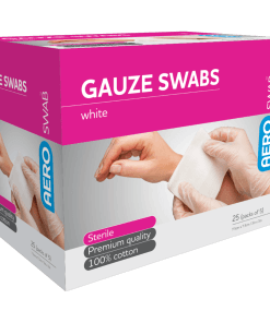 Gauze Swabs 7.5cm x 7.5cm (Pkt 5) Box 25