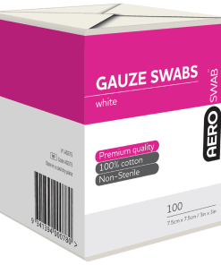 Gauze Swabs 7.5cm x 7.5cm Packet 100