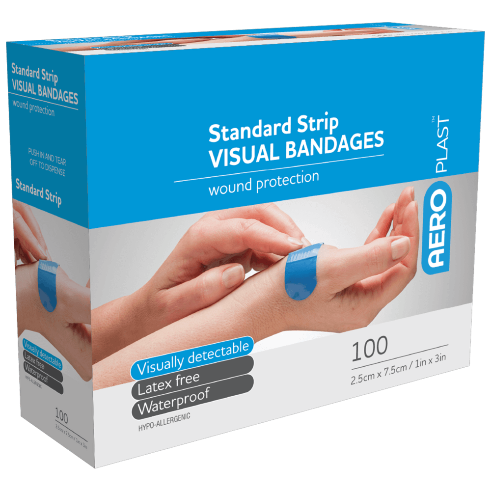 Blue Visual Strips (Box 100)