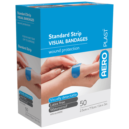 Blue Visual Strips (Box 50)