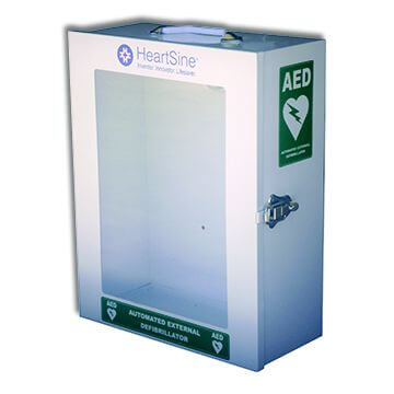 Heartsine AED Cabinet NO Alarm