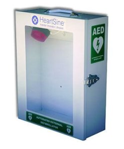 Heartsine AED Cabinet with Alarm and Light